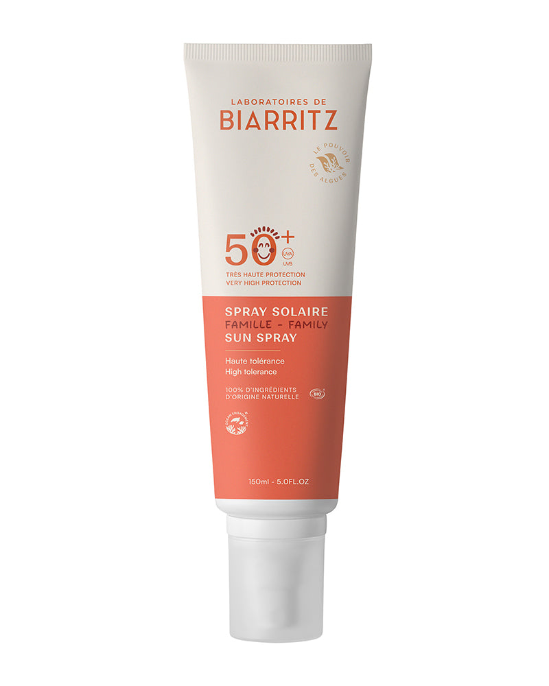 Spray Diellor SPF50+ Familjar – Mbrojtje e Lartë për Gjithë Familjen