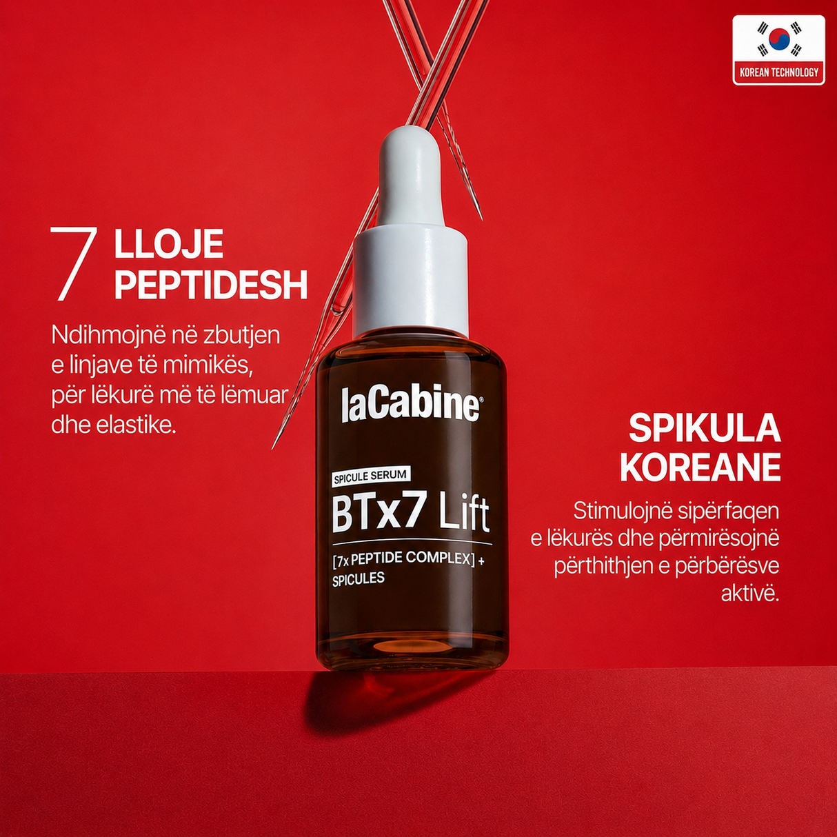 Serum BTx7 Lift me mikrospikula