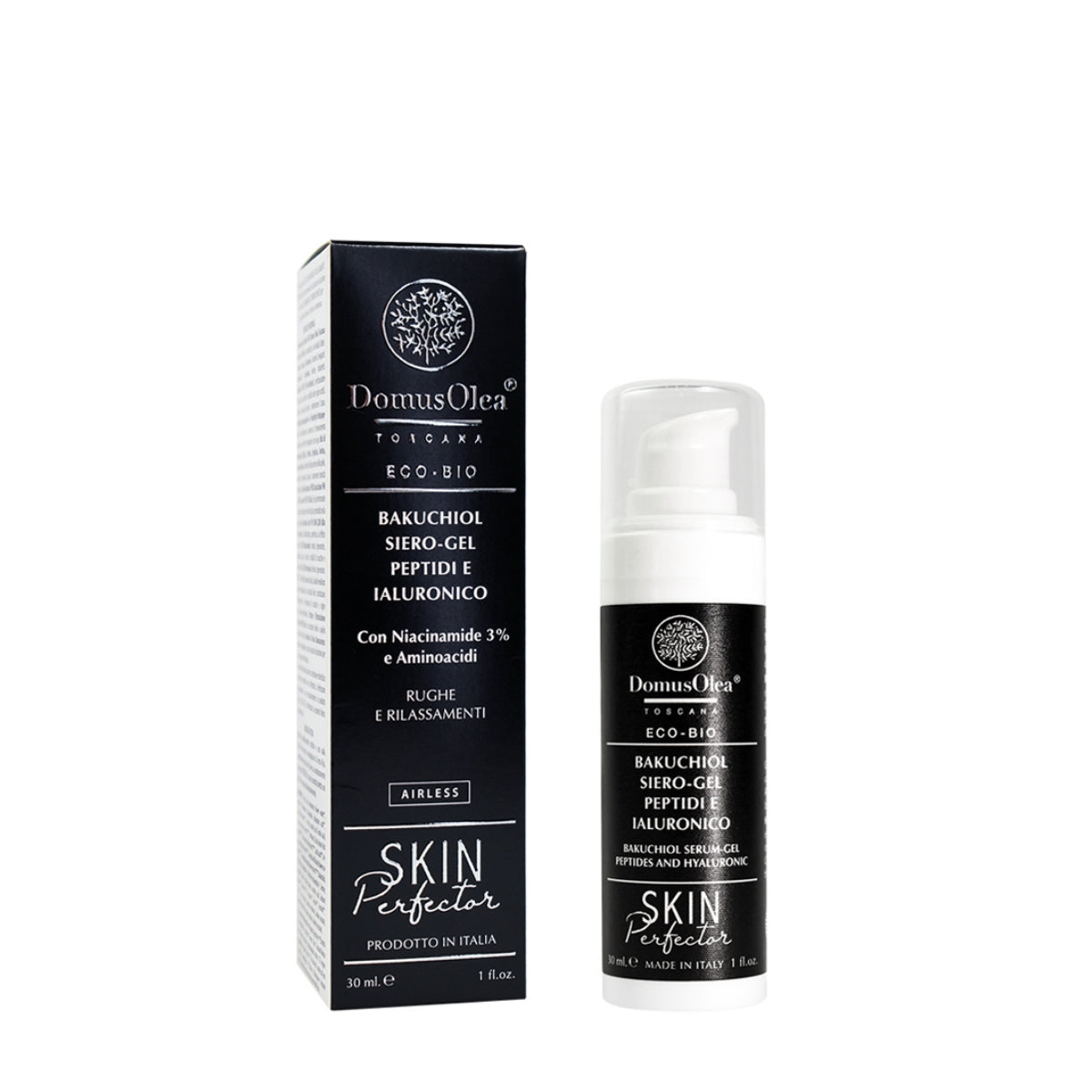 Bakuchiol Siero-Gel Peptide dhe Acid Hialuronik