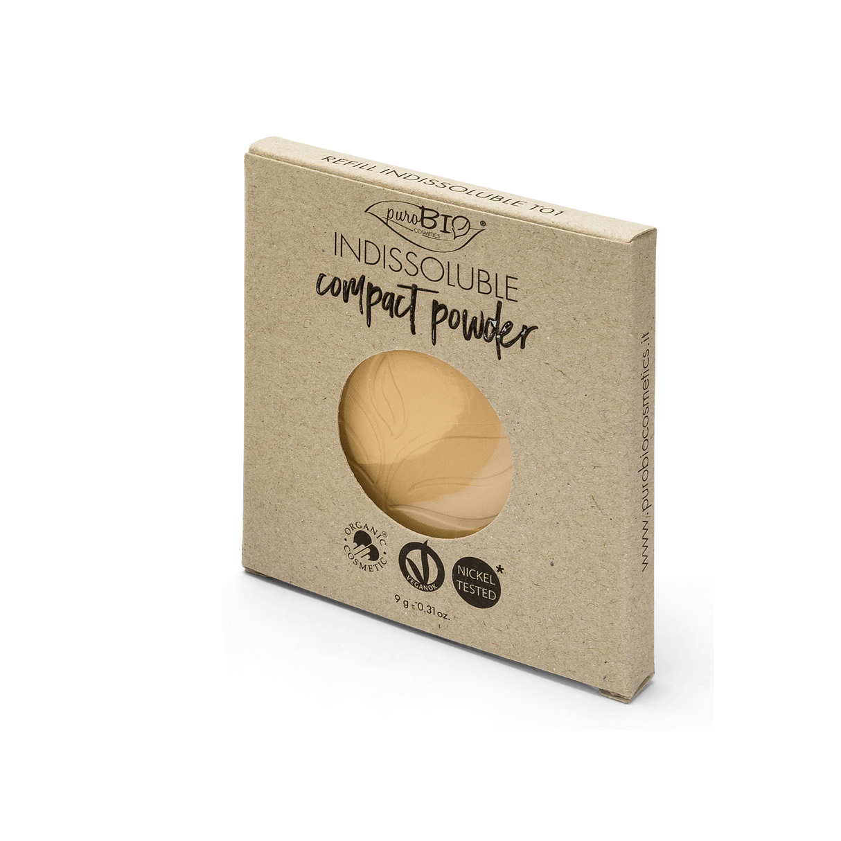 INDISSOLUBLE COMPACT POWDER