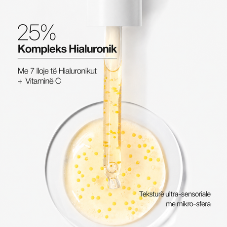 Serum Advanced 25% Hyaluronic Complex dhe Vitamine C