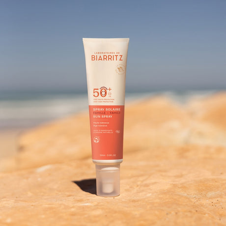 Spray Diellor SPF50+ Familjar – Mbrojtje e Lartë për Gjithë Familjen